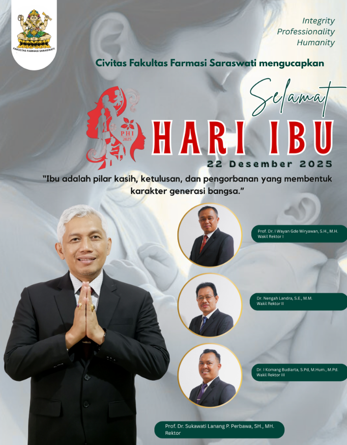 Fakultas Farmasi Saraswati Ucapkan Selamat Hari Ibu, Tegaskan Peran Ibu dalam Membangun Generasi Unggul