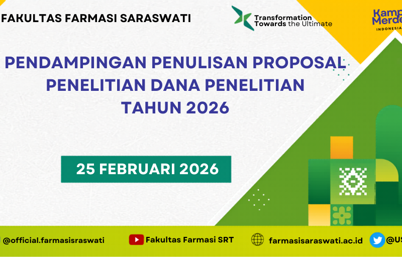 Menulis Proposal Penelitian Farmasi yang Diterima Pendanaan (Hibah): Strategi dan Praktik Terbaik
