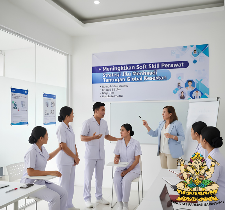 Peran Organisasi Mahasiswa dalam Pengembangan Soft Skill Calon Apoteker (Pengalaman dari Fakultas Farmasi Saraswati)