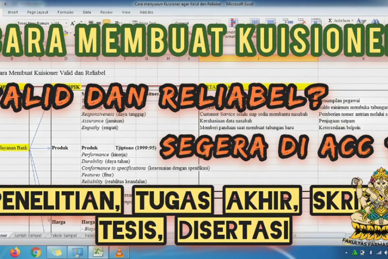 Panduan Membuat Kuesioner Penelitian Farmasi yang Valid dan Reliabel: 5 Langkah Terbukti untuk Hasil yang Akurat