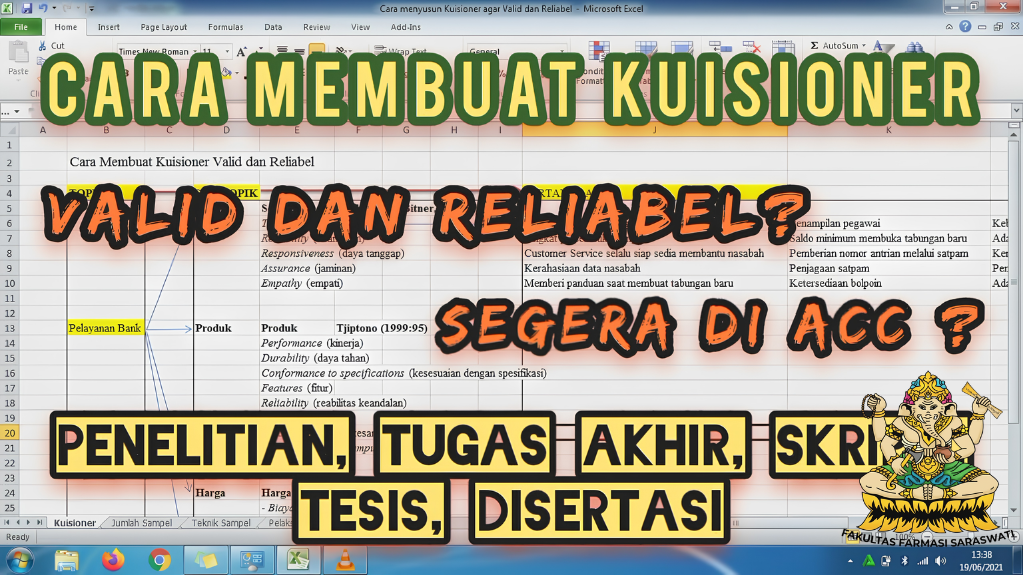 Panduan Membuat Kuesioner Penelitian Farmasi yang Valid dan Reliabel: 5 Langkah Terbukti untuk Hasil yang Akurat