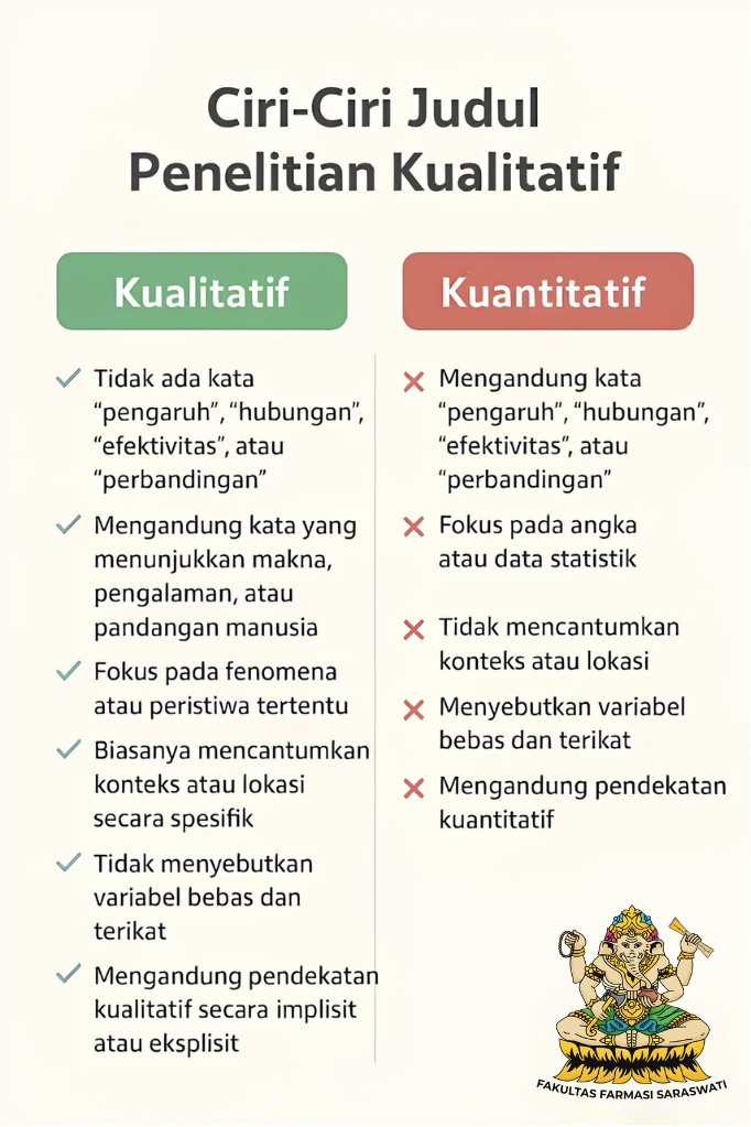 Perbedaan Penelitian Kuantitatif dan Kualitatif dalam Skripsi Farmasi: 5 Panduan Utama untuk Menentukan Pilihan yang Tepat